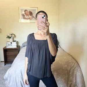 American Eagle Flowy Boho Blouse | XS